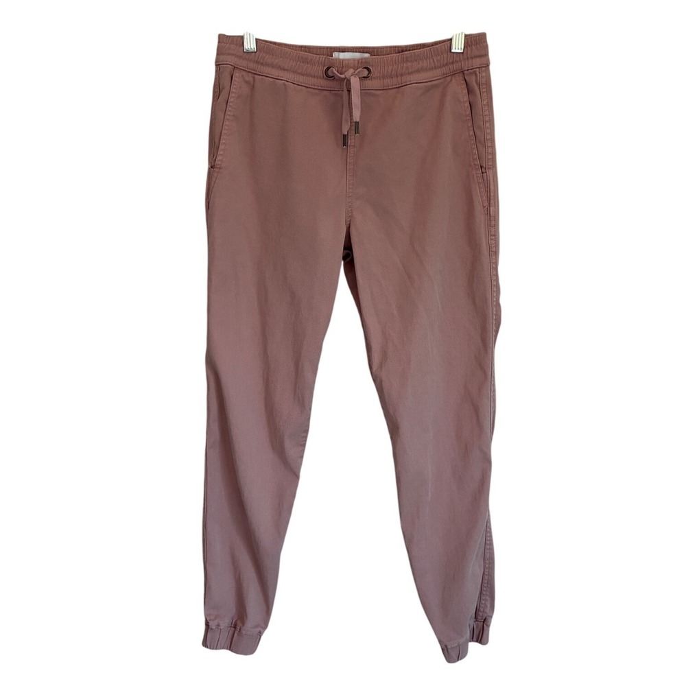 DU/ER Performance Jogger Pants Womens Small Dusty Rose Pink Taper Hiking Travel